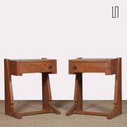 Pair of bedside tables, 1960