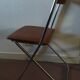 Vinyl folding chair
