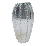 60s granite glass vase