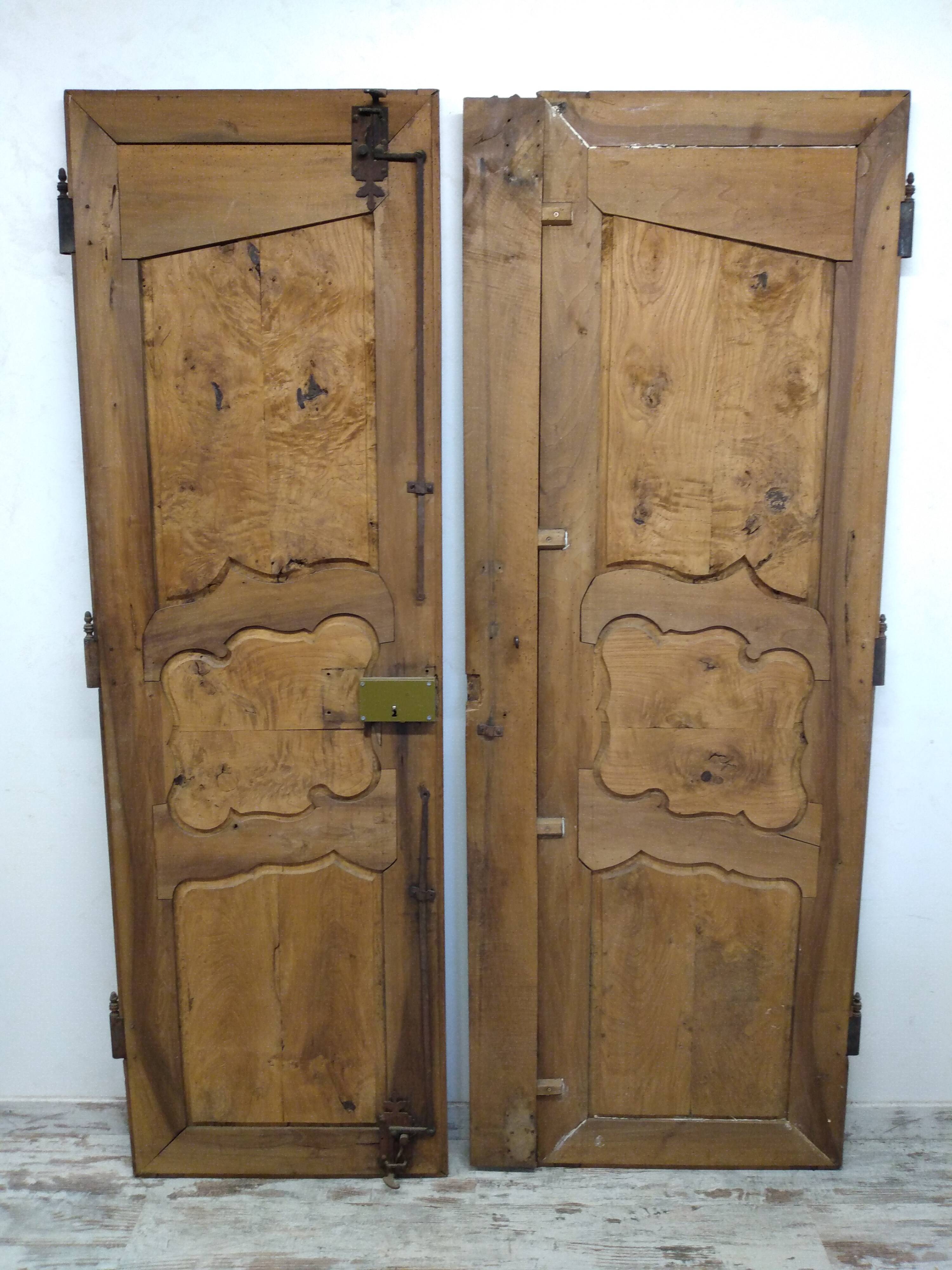 Old Bressan cabinet doors