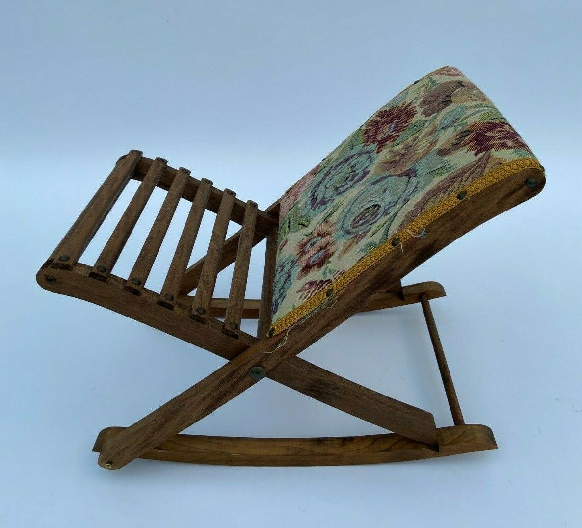 floral folding chair