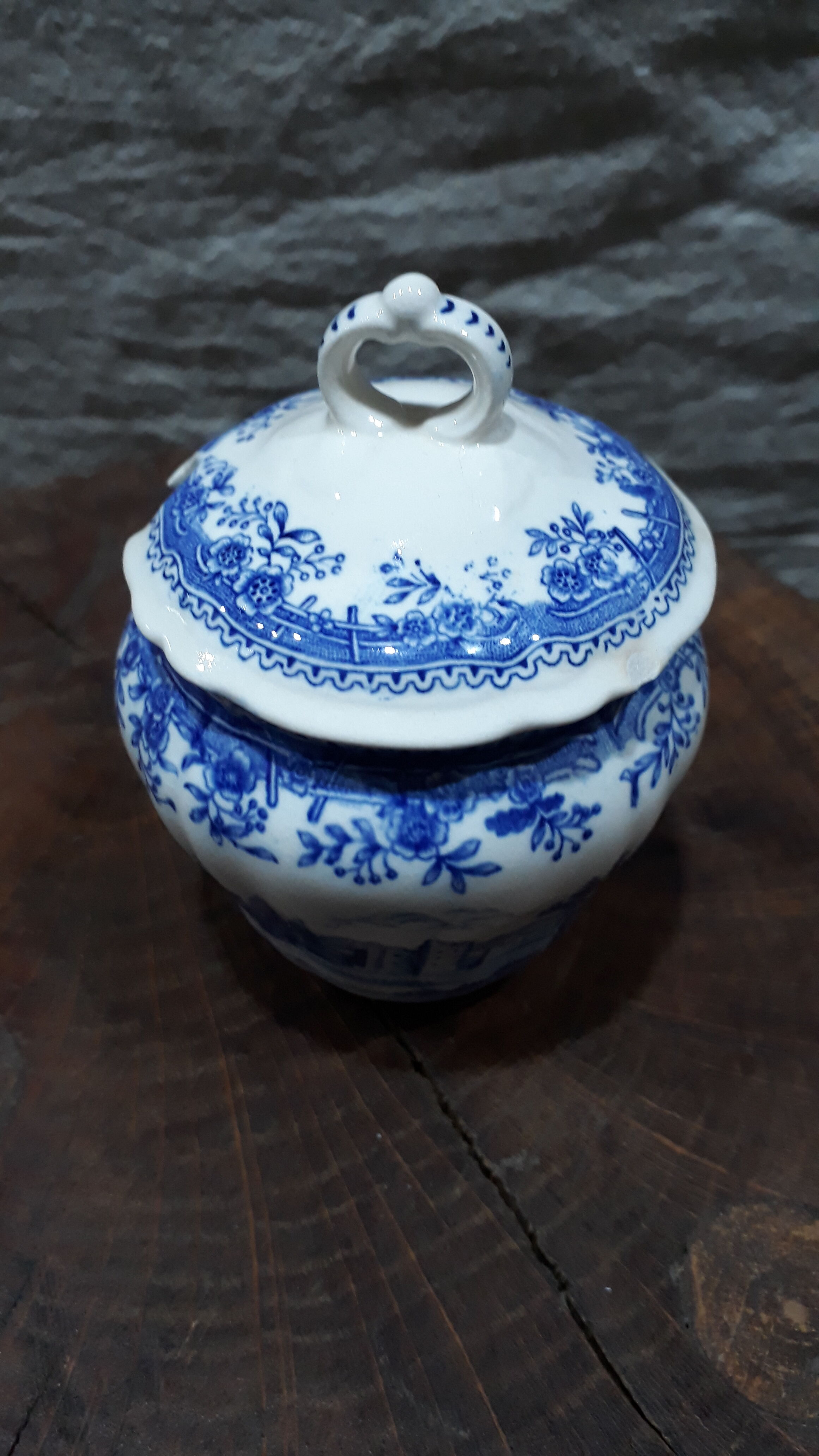 Villeroy and Bock Burgenland porcelain mustard pot