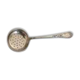 Saupoudreuse 13,8 cm en métal argenté sous coffret
