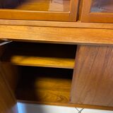 Furniture with Scandinavian design shelves in teak