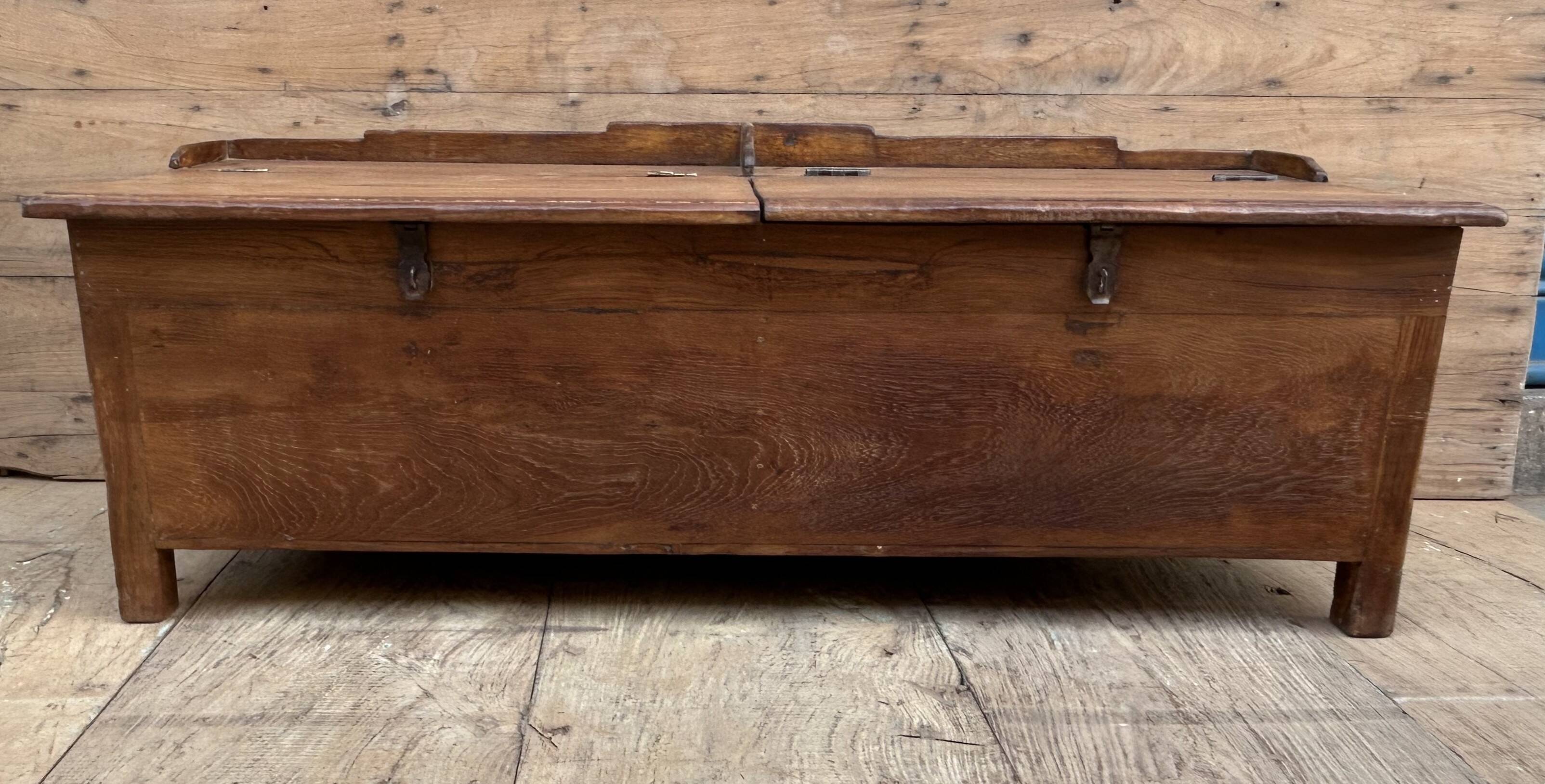 bench - teak safe from Burma