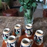 Set of 6 mugs beer germany