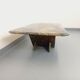 Vintage marble coffee table from the 1970s.