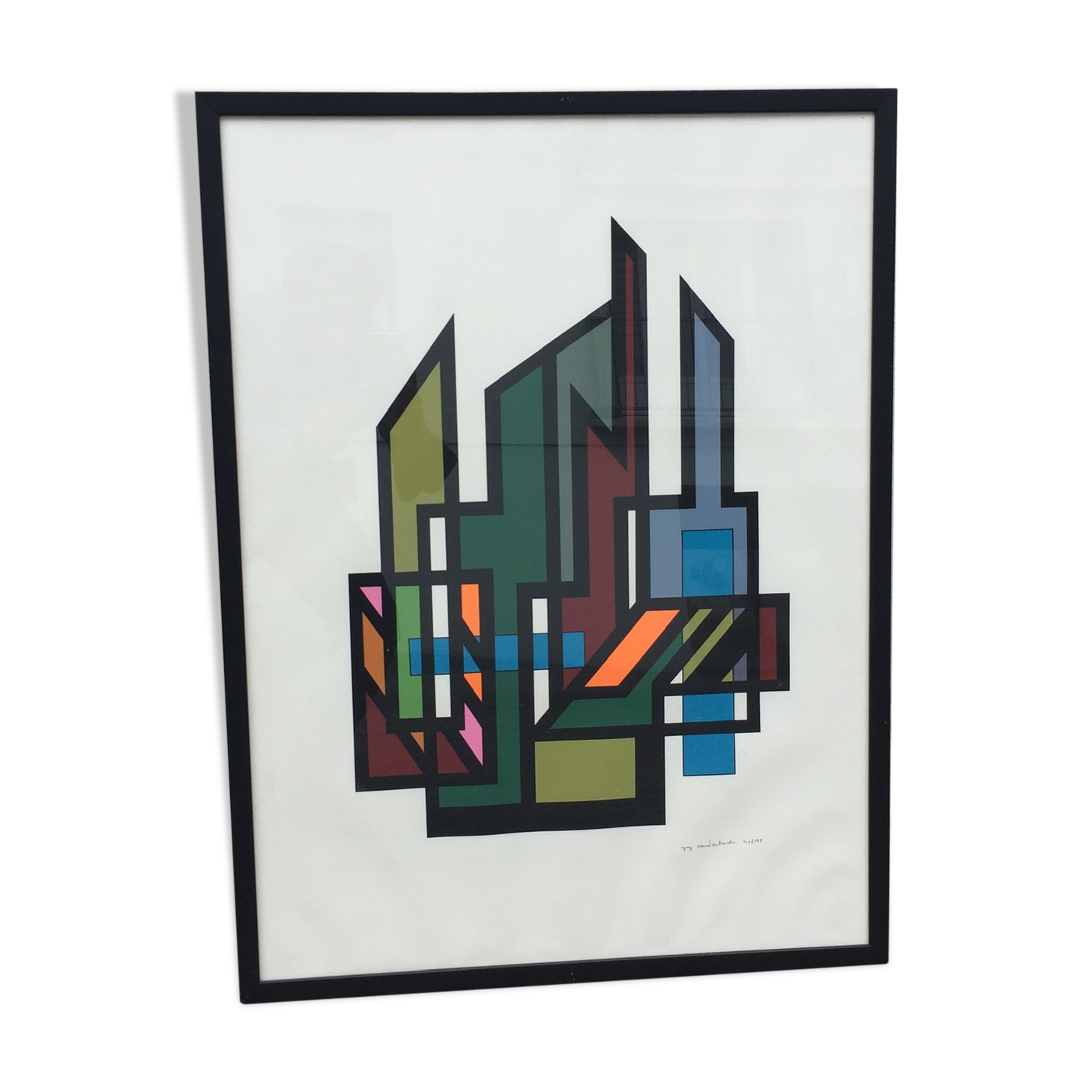 Serigraphie Guy Vandenbranden