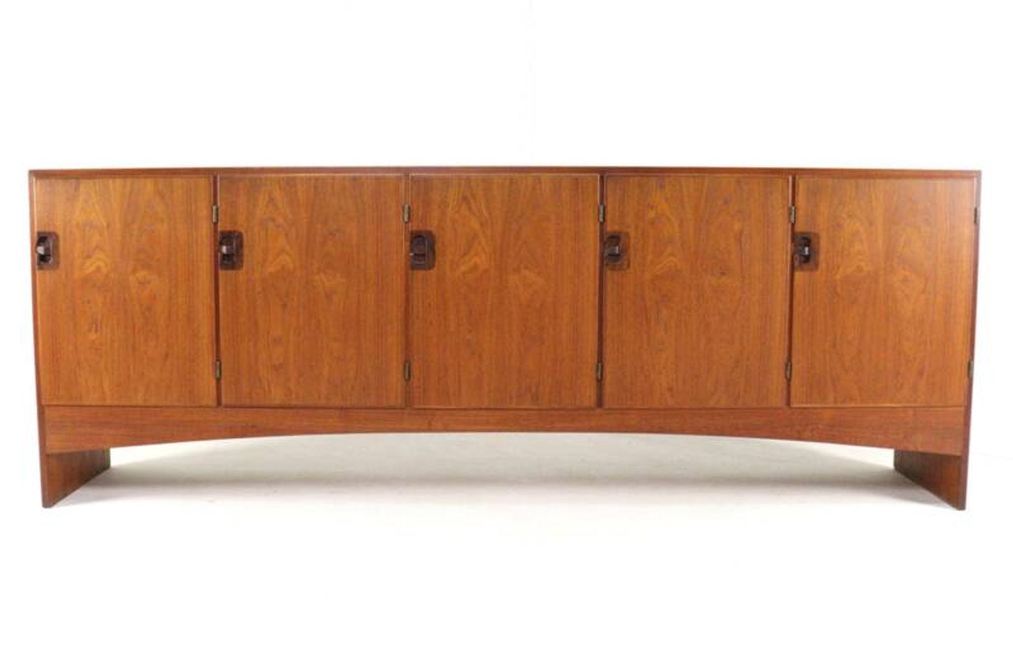 Jacob Hermann for Randers Møbelfabrik sideboard model 2064  248 cm Restored
