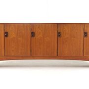 Jacob Hermann for Randers Møbelfabrik sideboard model 2064  248 cm Restored