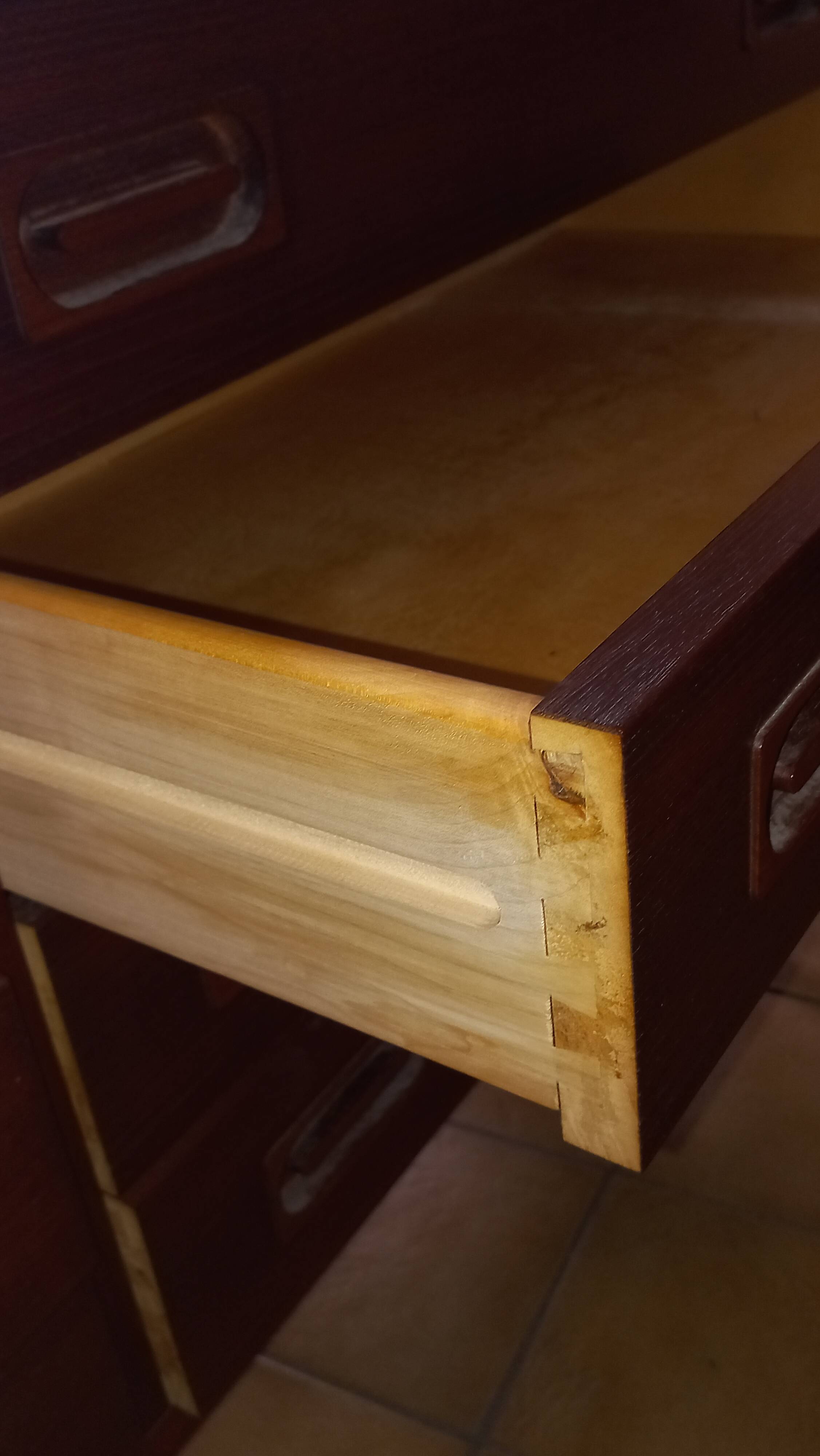 Vintage Dyrlung chest of drawers with 8 drawers
