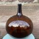 Demijohn brown lady amber jeanne 19th
