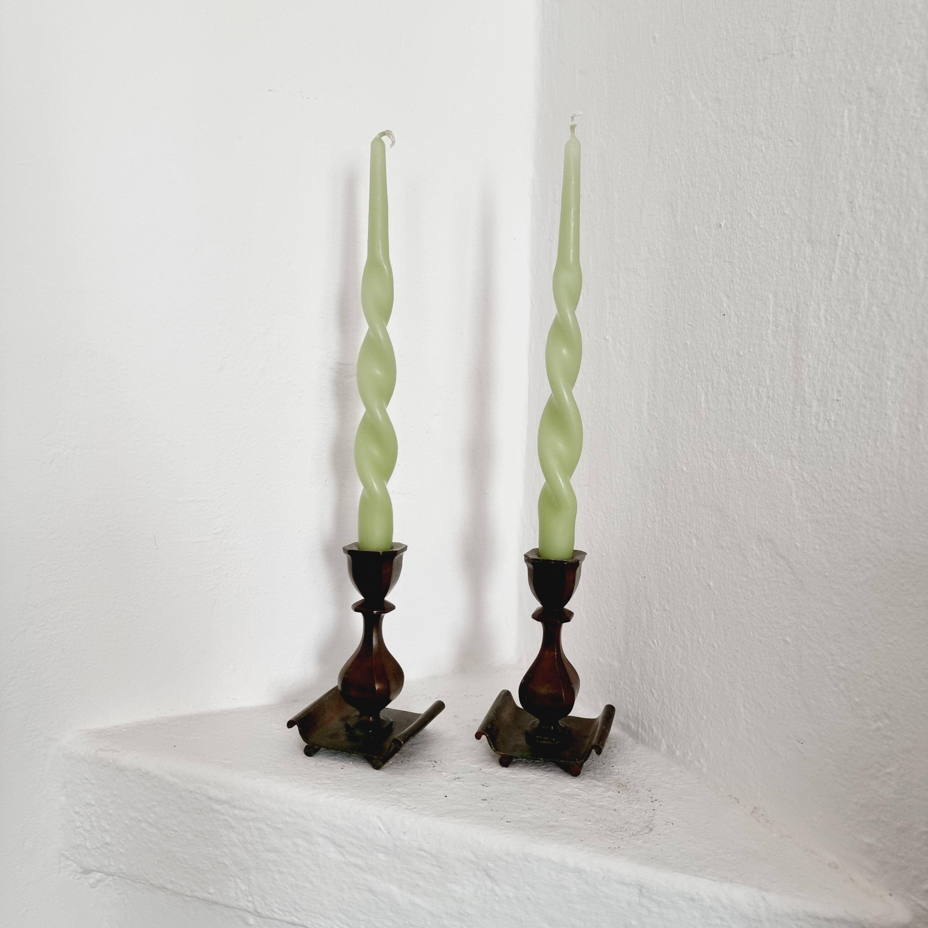 Sune Bäckström, bronze chandeliers, solid bronze, Swedish grace / Art Deco