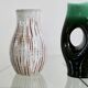 Set of 4 Accolay vases, signed ceramics, France, 1960s