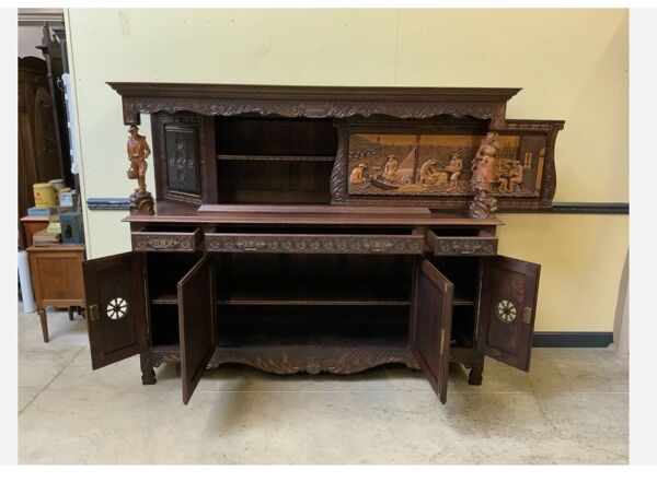 Buffet crédence en bois, 1945