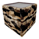 Vintage camouflage box cabinet table nightstand