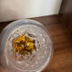 Rare set of 5 "Volcan" globes - Murano or Empoli glass - Vintage 19