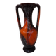 Vase with two orange handles