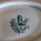 St Amandinoise St Amand iron clay dish Muguet model