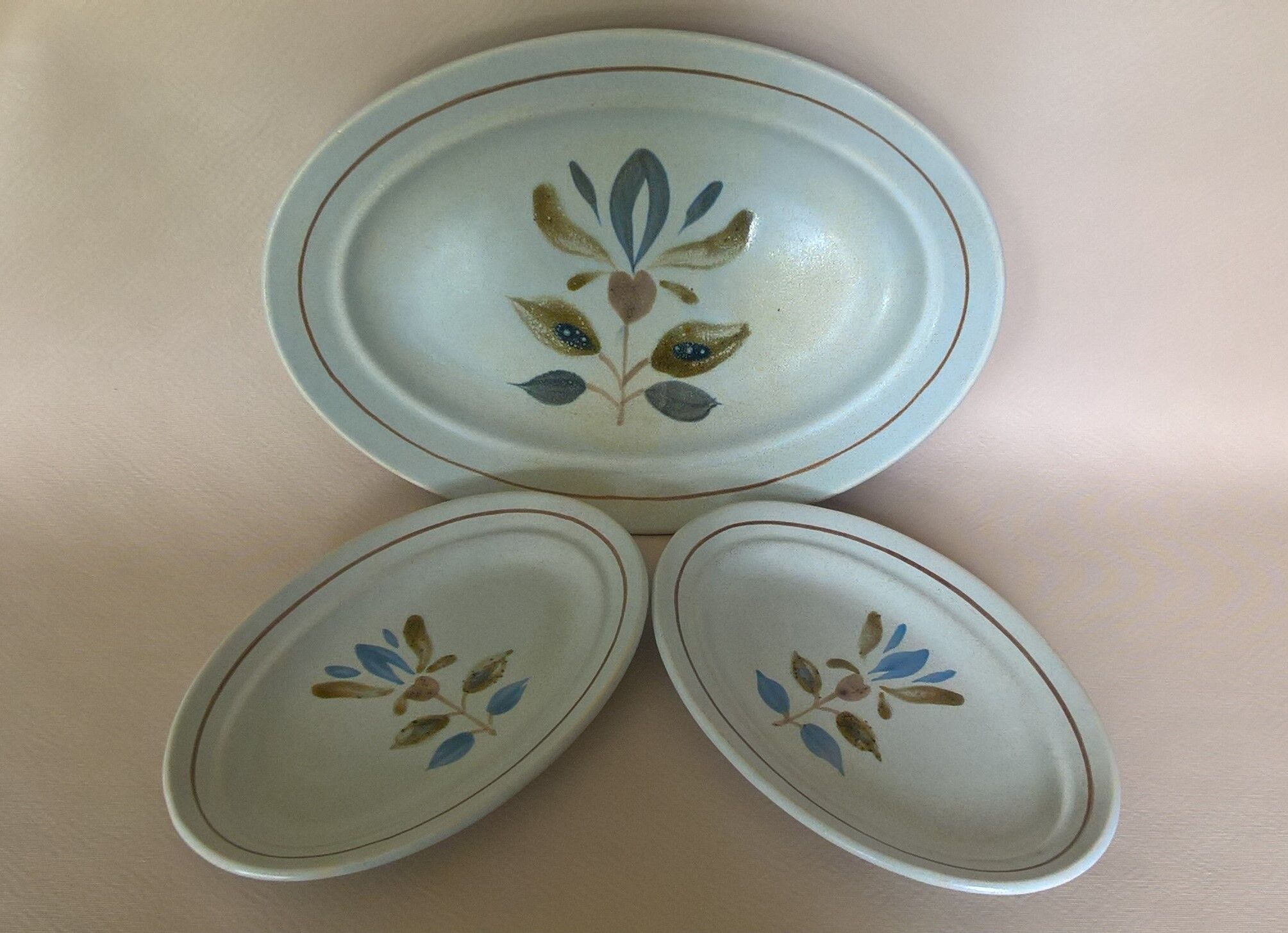 St Amand dish and serving bowls, Béarn 1713 model