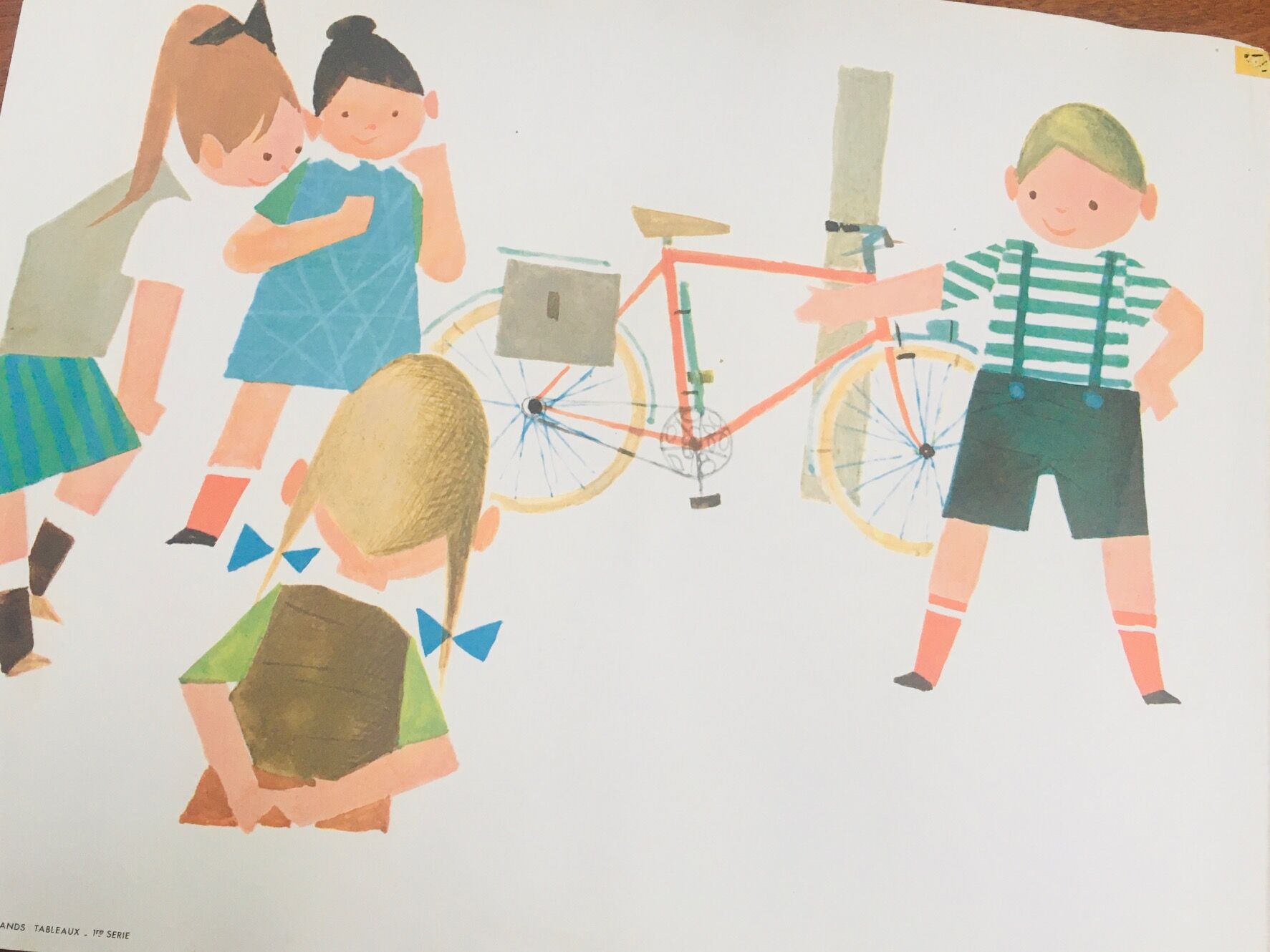 School poster, 60s