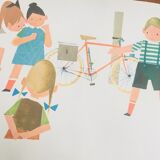 School poster, 60s