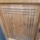 Enfilade Art Deco buffet by Charles Dudouyt, stripped in solid oak, 1930.