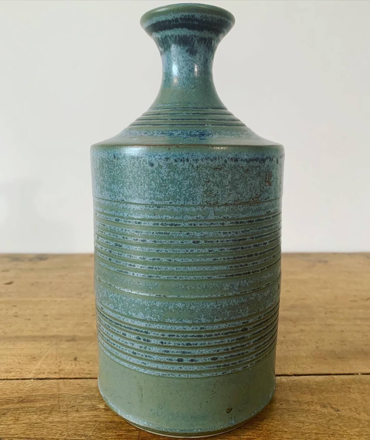 Vase vintage en grès émaillé