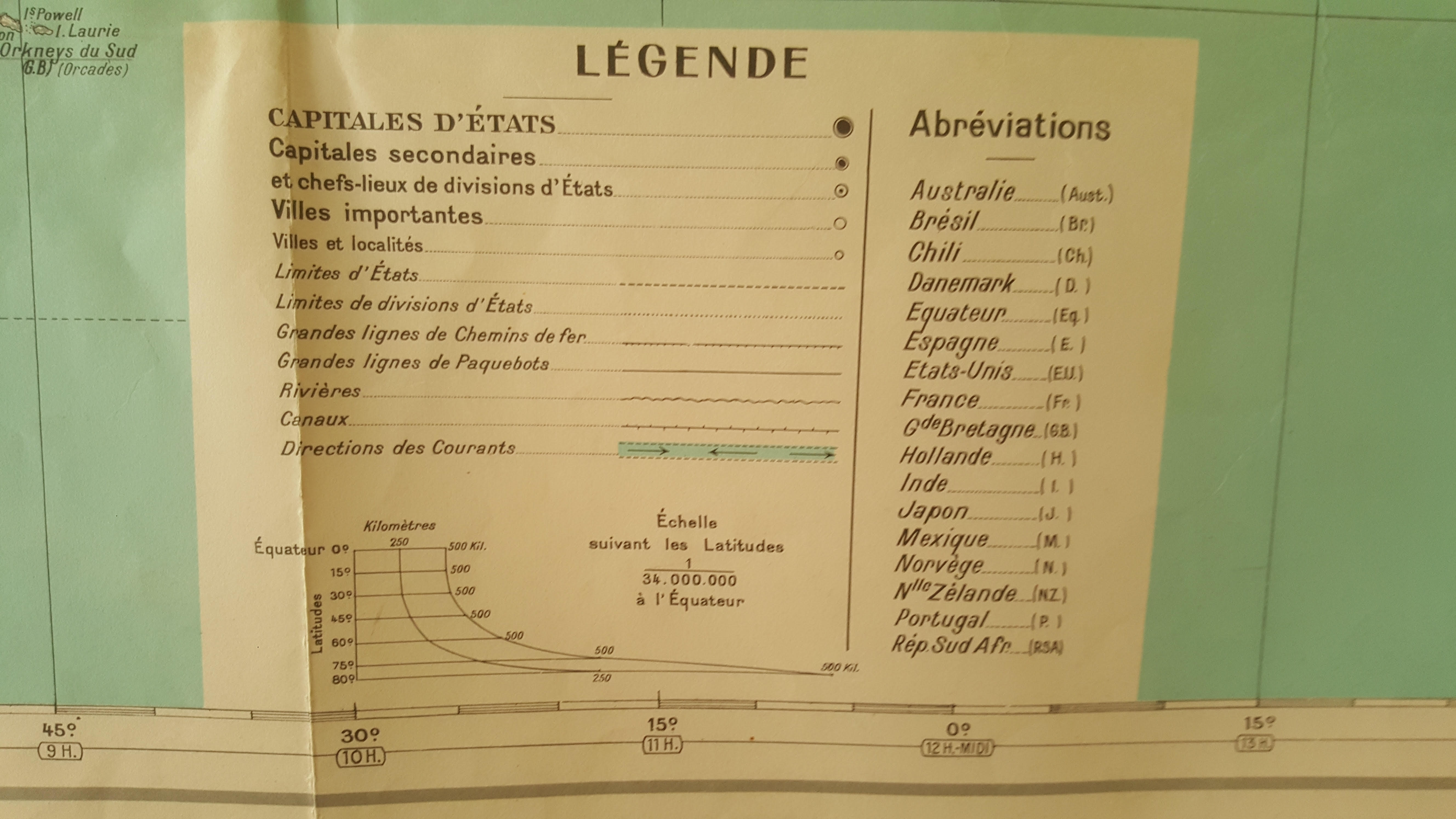 Taride politics map "the five parts of the world"