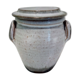 Pot in grey sandstone