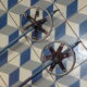 Vintage metal and leather ski poles