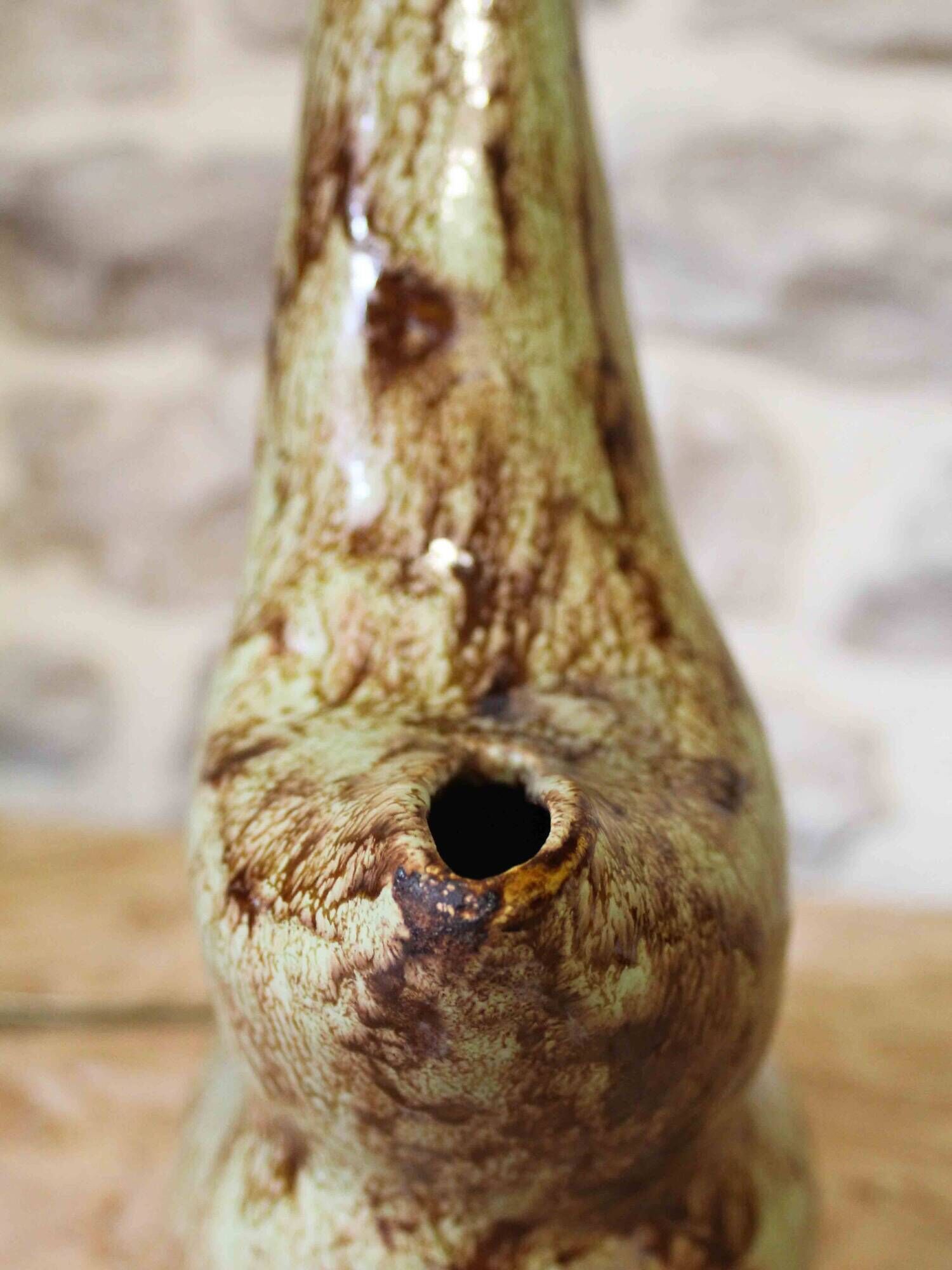 Ceramic lamp base