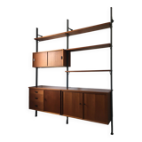 Scandinavian modular bookcase Pira Mobel system year 60