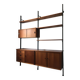 Bibliothèque modulable scandinave Pira Mobel system année 60