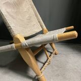 Vintage Saw Chair by Ole Gjerlov Knudsen for Cado, Denmark 1958