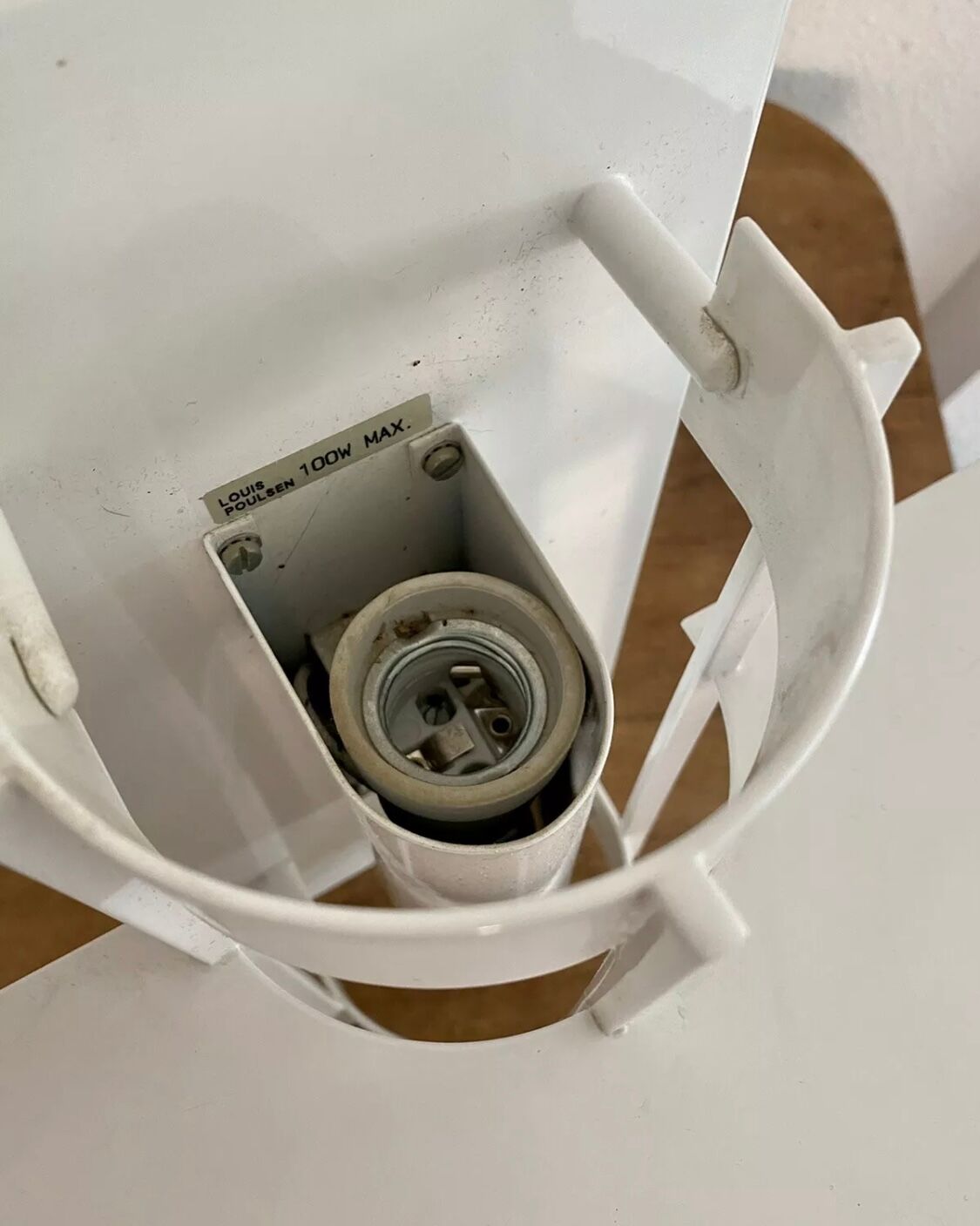 Lot lamp wall lamp metal scandinavian design Louis Poulsen saturn year 70