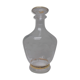 Carafe glass gilded and engraved