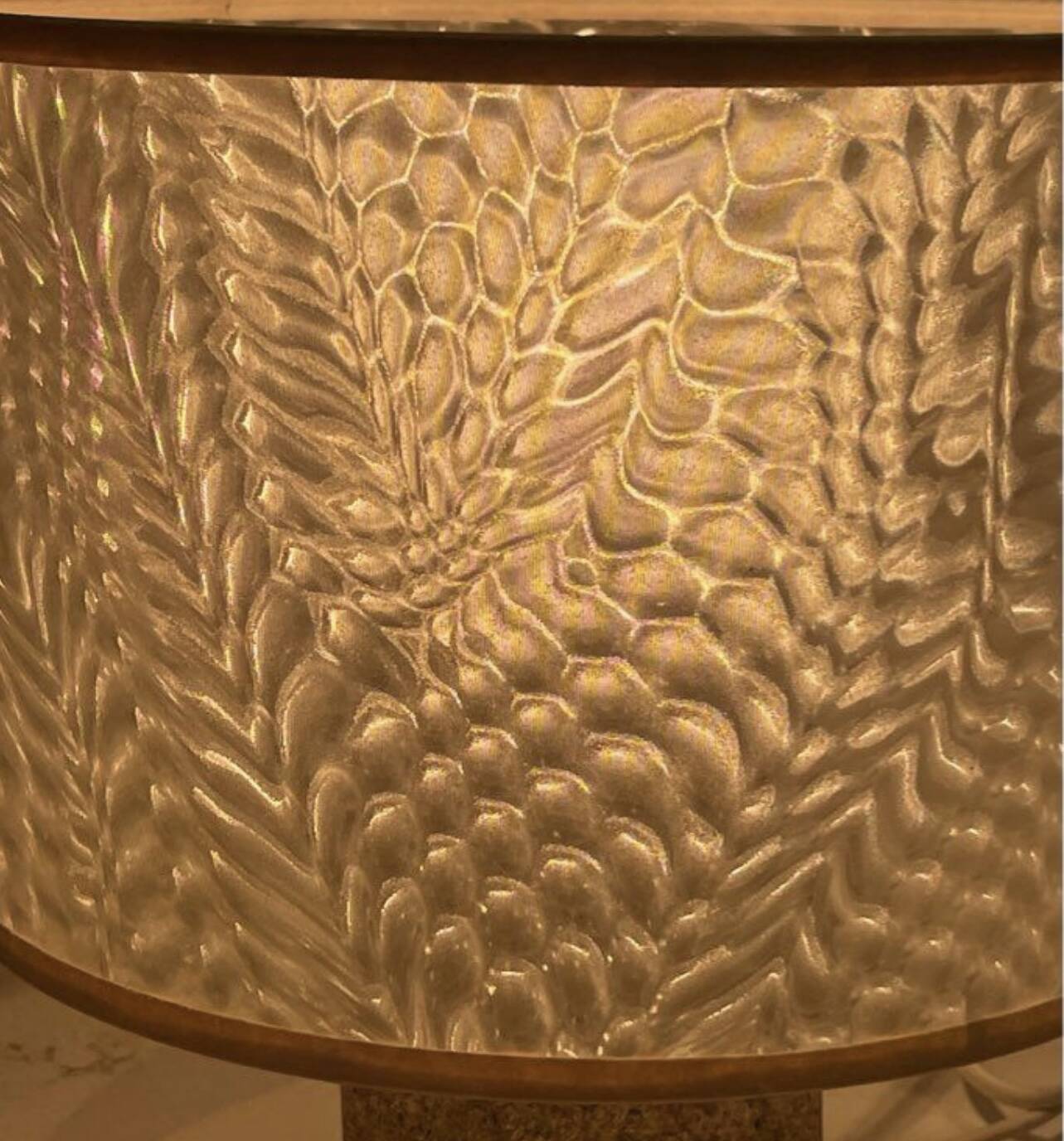 Stone lamp from Gard