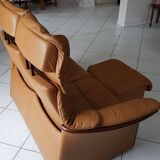 Stressless sofa 2 places + ottoman