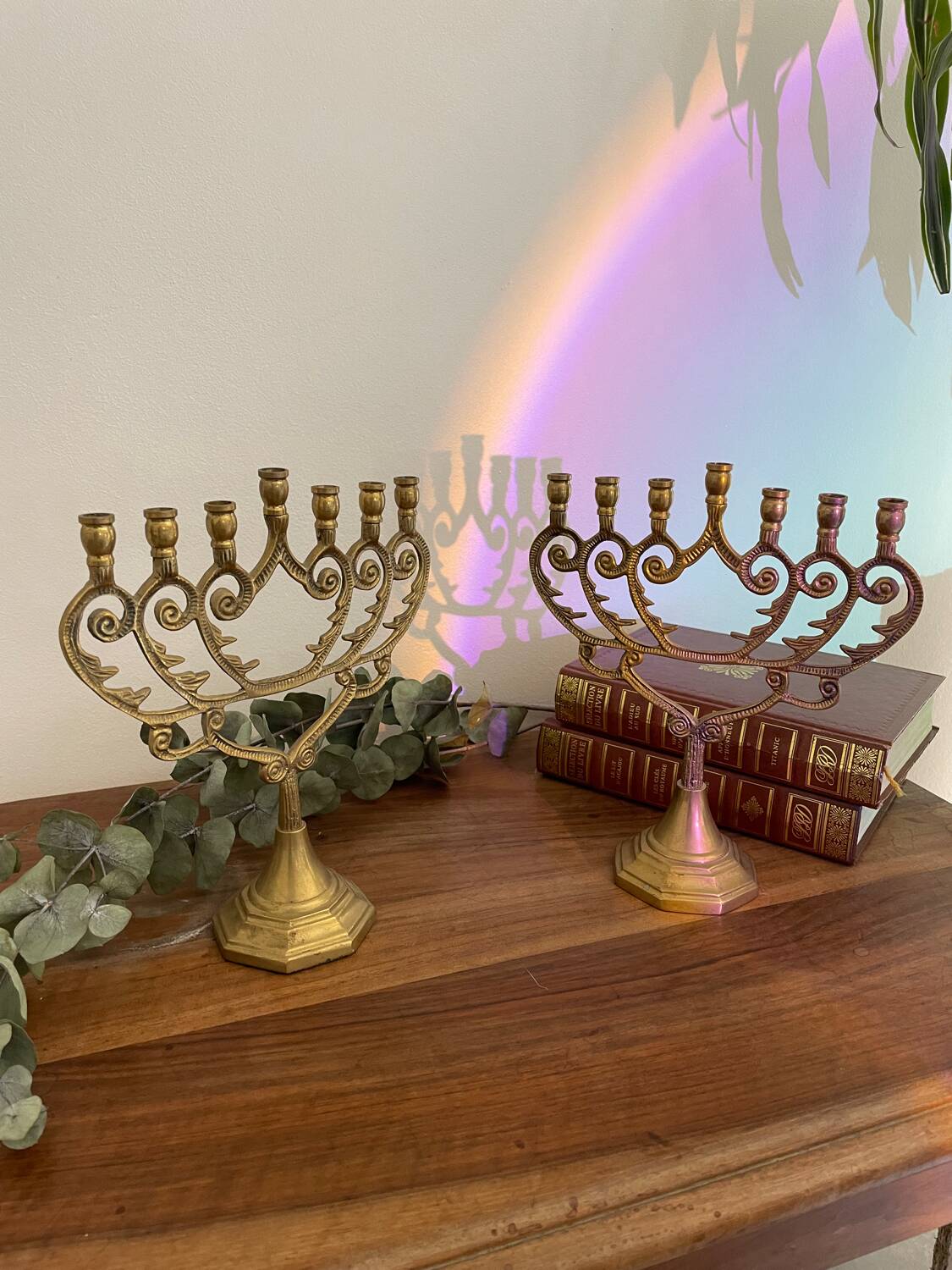 Menorah candlestick 7 branches