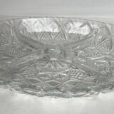 Glass compartment dish