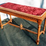 Louis XVI double-style canne piano bench