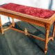 Louis XVI double-style canne piano bench