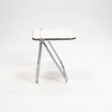 Vintage beige Platone folding desk by Giancarlo Piretti for Anonima Castelli, 1970s