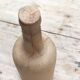 Wooden bottle shape