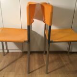 4 L303 chairs by Lafargue
