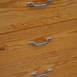 Solid wood chest of drawers 1970