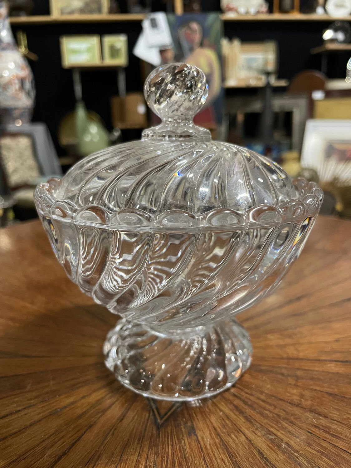 Baccarat Crystal Candy Box