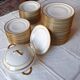 Chastagner Limoges porcelain dinner service, 1930s
