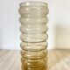 Vintage vase high in smoked glass